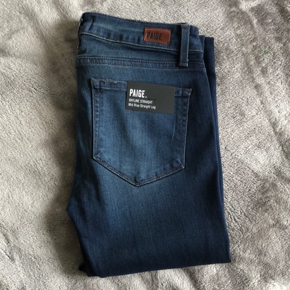 PAIGE Women’s Straight Leg Jeans - Picture 3 of 8